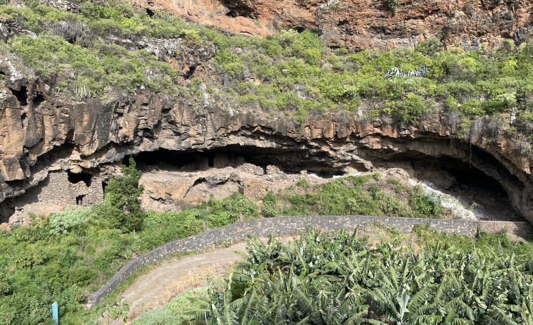 Cueva del Tendal (San Andrés y Sauces) (Foto Jorge Pais Pais)